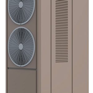 Heat pump heating machine